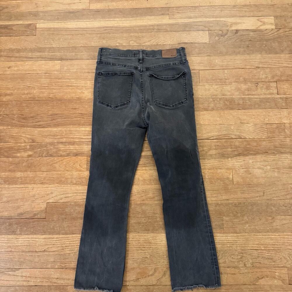 Madewell gray high-rise Cali-Demi Boot jeans pants size 28 b13 - Picture 5 of 5